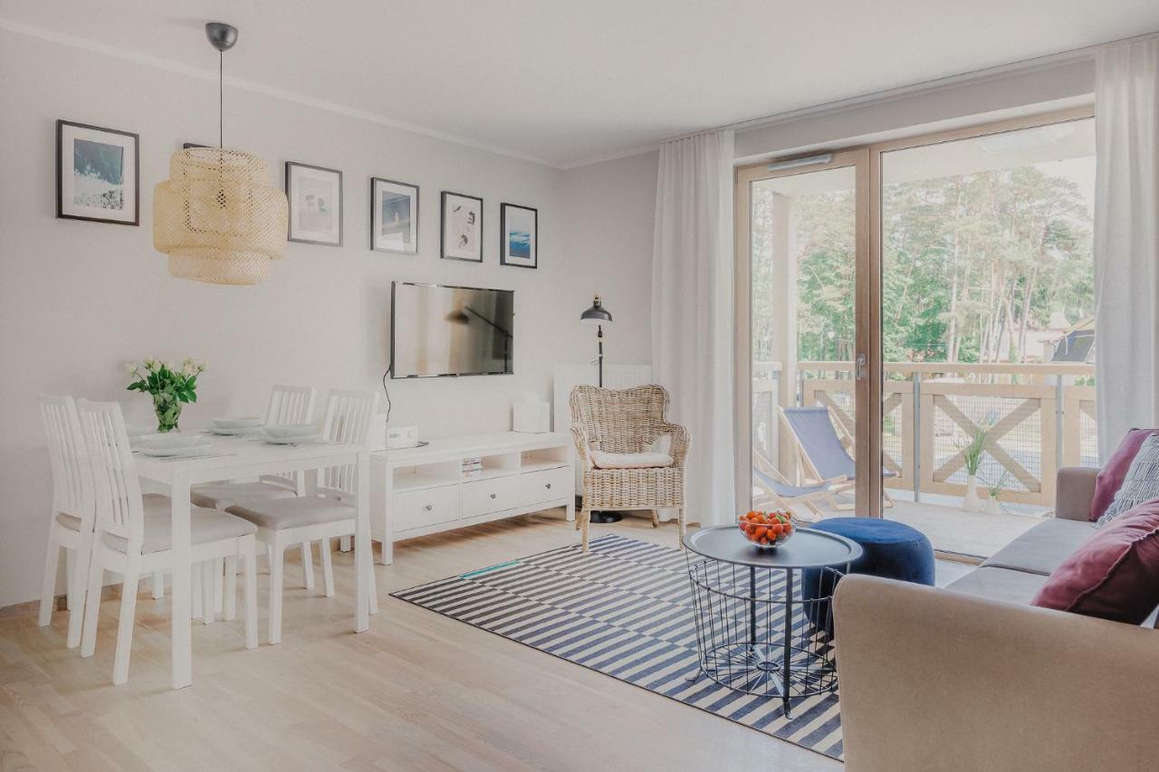 Sosnowe Tarasy Appartement Mielno  Buitenkant foto